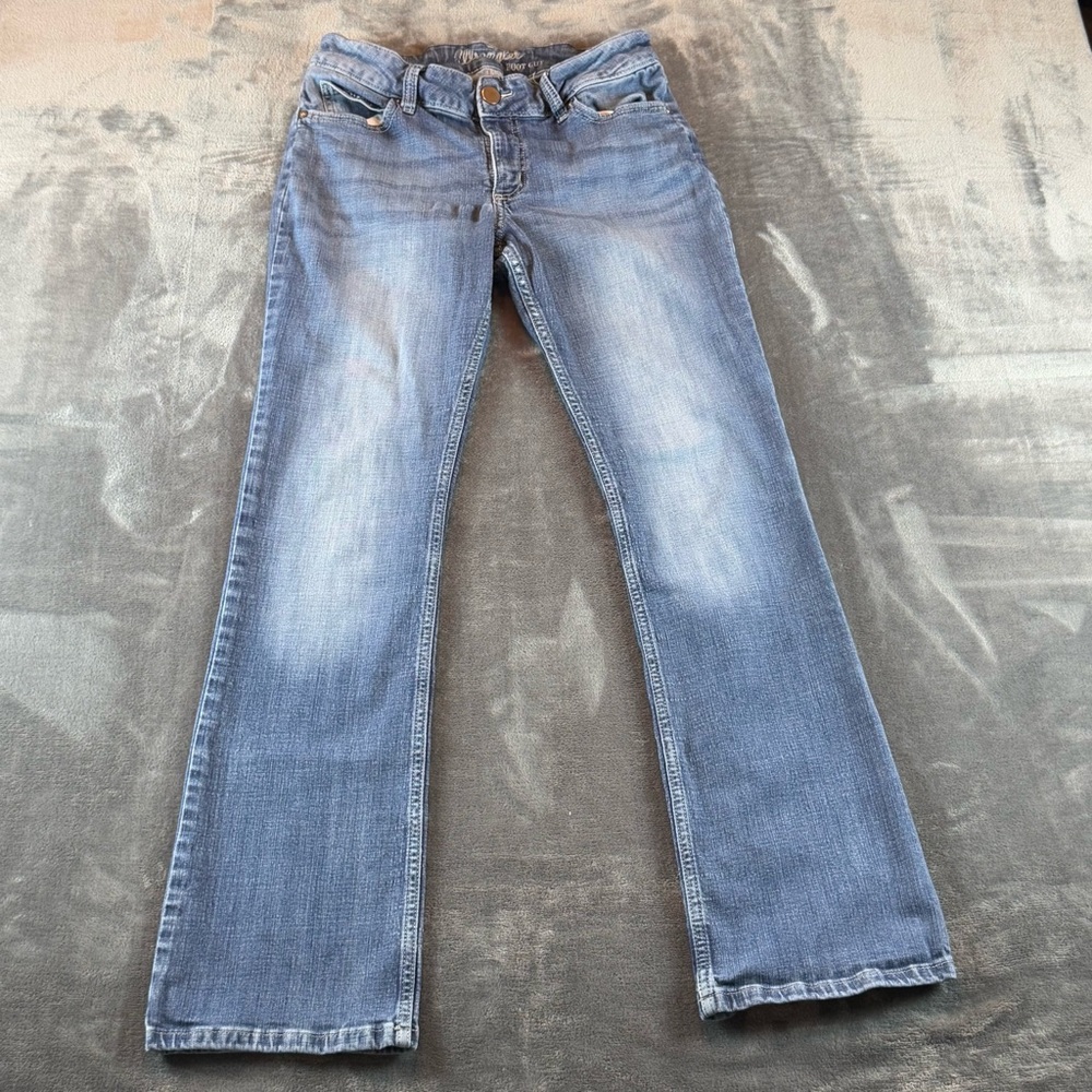 Wrangler Women's Jeans Size 11X34 Bootcut Mid Rise Medium Wash‎